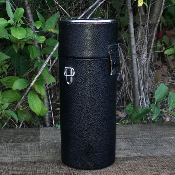 1970s Vintage Black VIVITAR Hinged Lid Foam Lined Camera Lens Carrying Case - Picture 6 of 15